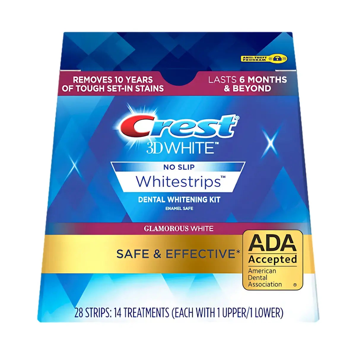 Paski Wybielające Crest 3D White Glamorous White
