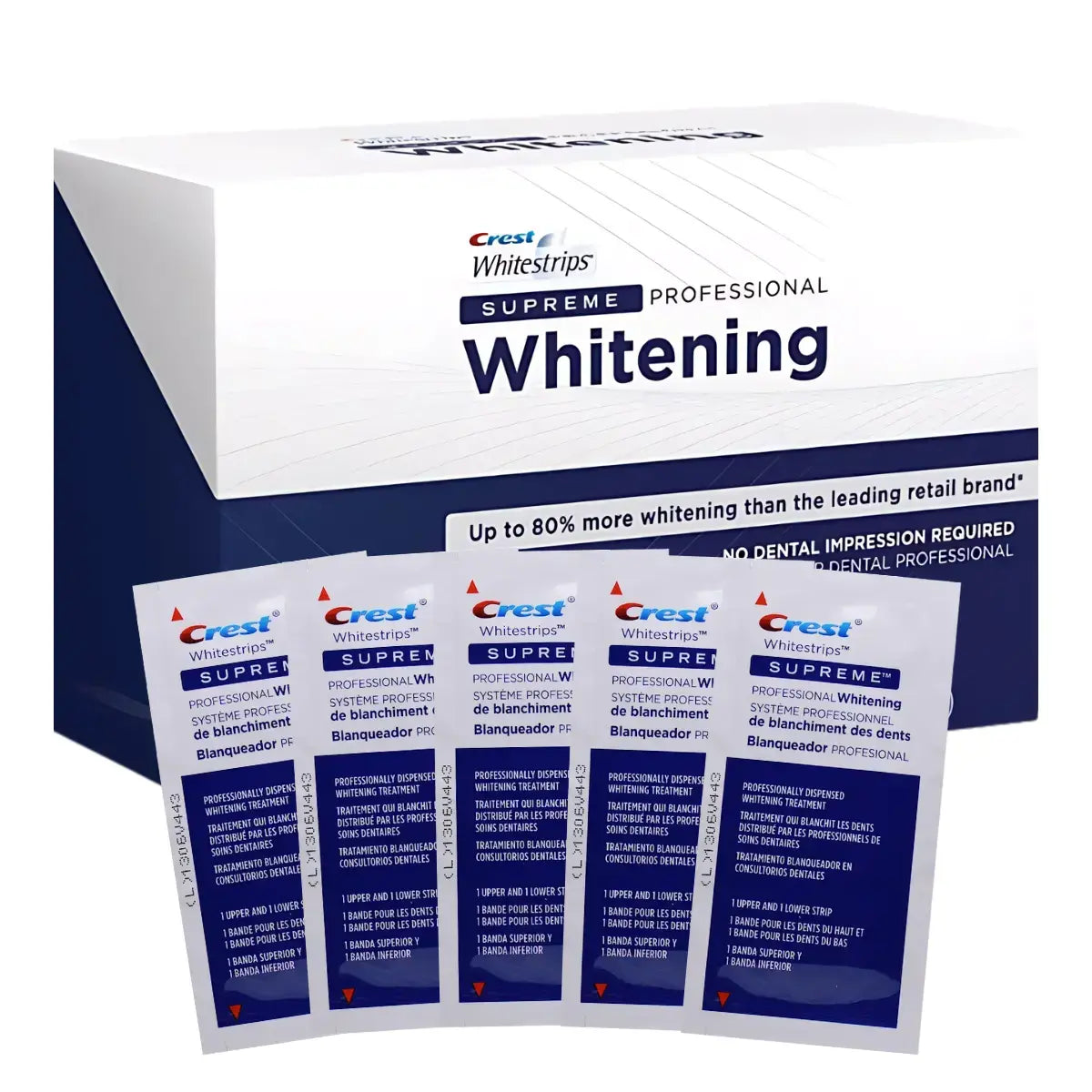 Paski Wybielające Crest 3D Whitestrips Supreme Professional