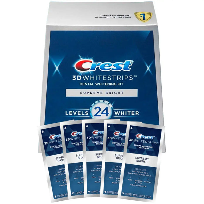 Paski Wybielające Crest Supreme Bright 24 Whitestrips